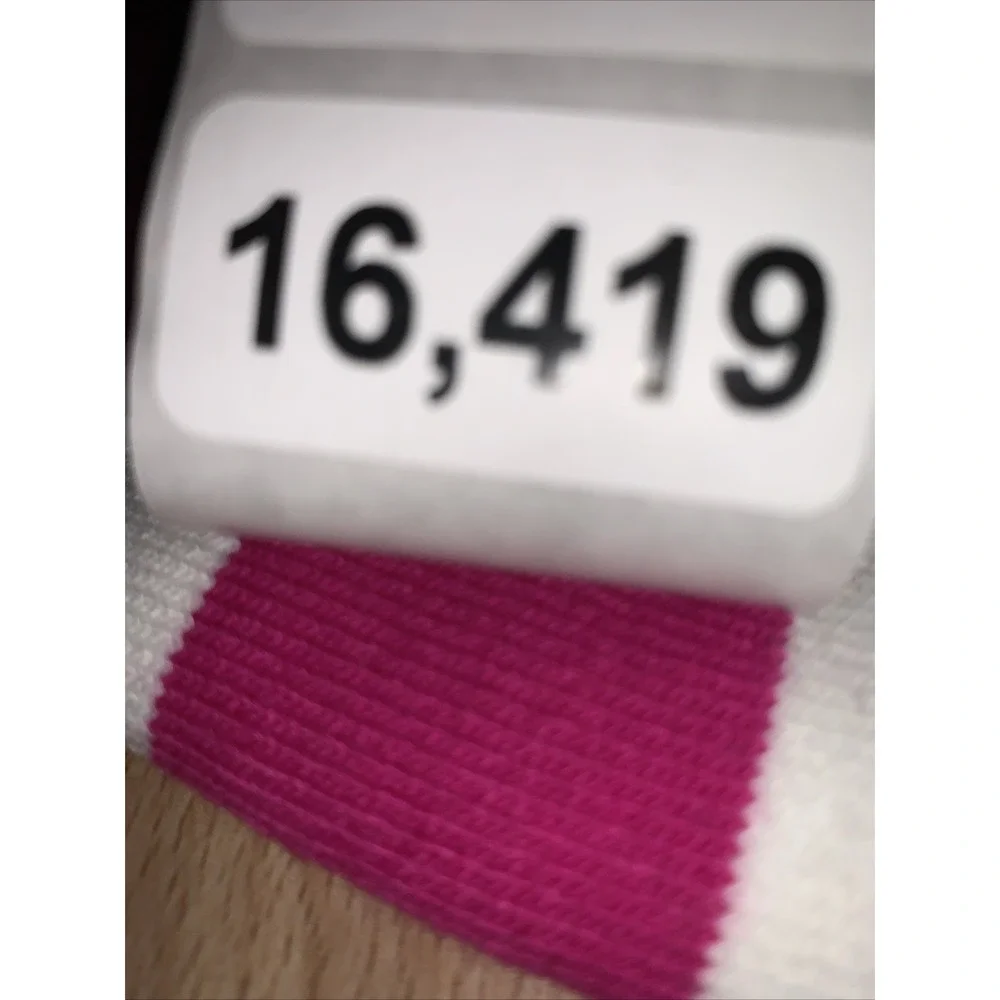 The North Face Beanie Hat Girls One‎ Size Pink White Burgundy Striped Casual